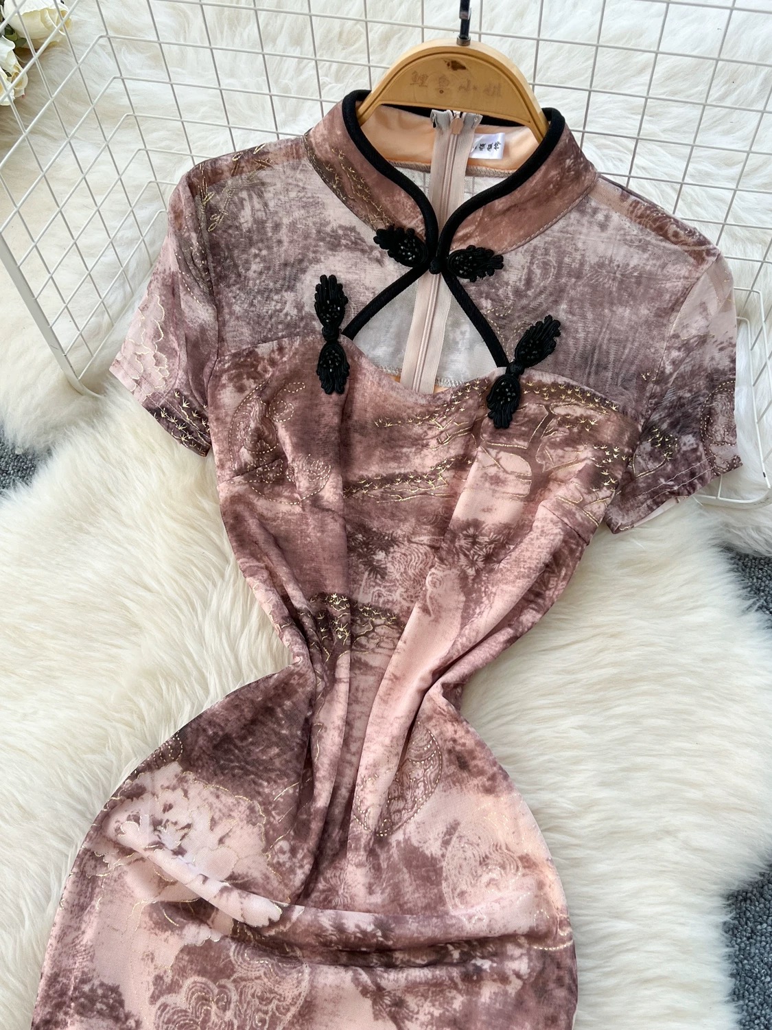 Message received qipao dress Q217 images